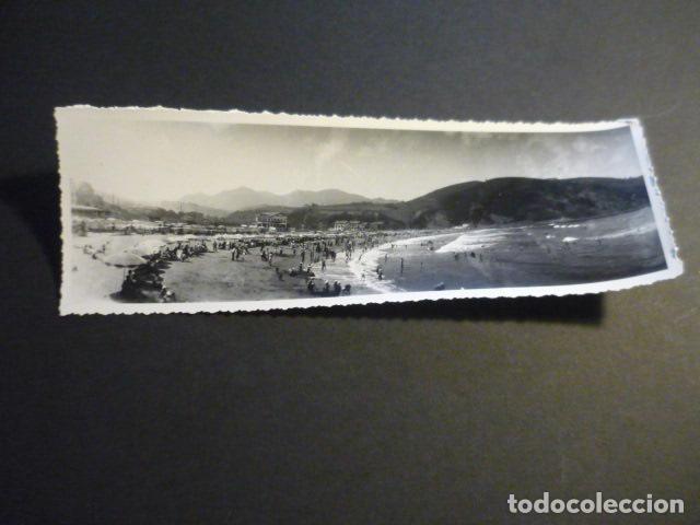 Fotografia antiga: DEVA GUIPUZCOA FOTOGRAFIA PANORAMICA A&Ntilde;OS 20 6 X 18 CM