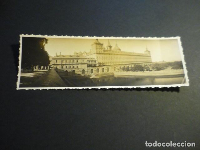 Antique Photography: EL ESCORIAL MADRID FOTOGRAFIA PANORAMICA A&Ntilde;OS 20 6 X 18 CM