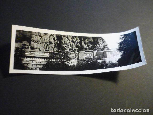 Fotografia antiga: MONTSERRAT BARCELONA FOTOGRAFIA PANORAMICA A&Ntilde;OS 20 6 X 18 CM