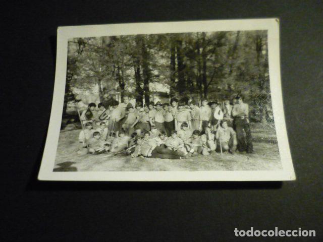 Fotografia antica: BOY SCOUTS EXPLORADORES ESCULTISMO ANTIGUA FOTOGRAFIA 7,5 X 10,5 CM