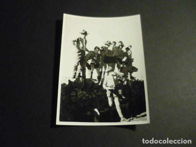 Fotografia antica: BOY SCOUTS EXPLORADORES ESCULTISMO ANTIGUA FOTOGRAFIA 7,5 X 10,5 CM