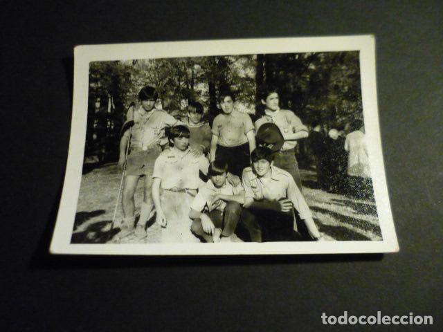 Fotografia antica: BOY SCOUTS EXPLORADORES ESCULTISMO ANTIGUA FOTOGRAFIA 7,5 X 10,5 CM