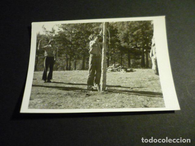 Fotografia antica: BOY SCOUTS EXPLORADORES ESCULTISMO ANTIGUA FOTOGRAFIA 7,5 X 10,5 CM