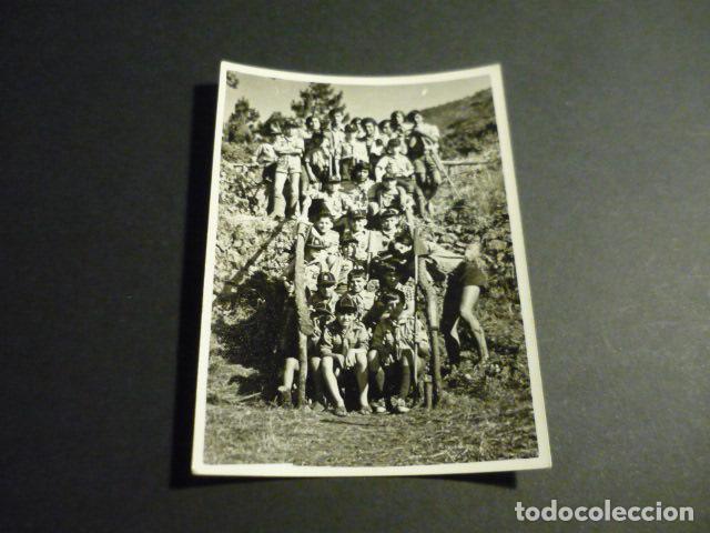 Fotografia antiga: BOY SCOUTS EXPLORADORES ESCULTISMO ANTIGUA FOTOGRAFIA 7,5 X 10,5 CM