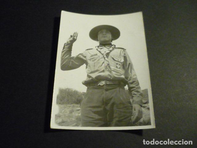 Fotografia antiga: BOY SCOUTS EXPLORADORES ESCULTISMO ANTIGUA FOTOGRAFIA 7,5 X 10,5 CM