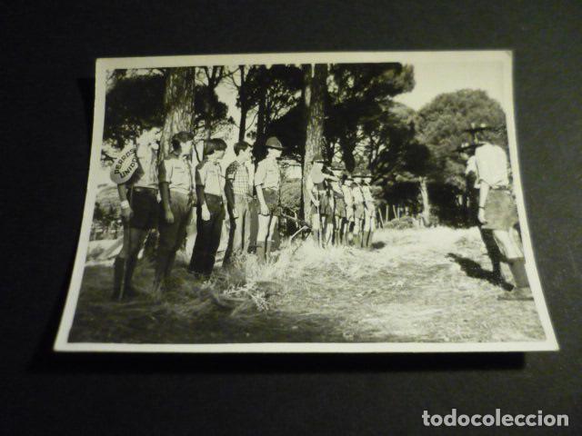 Fotografia antiga: BOY SCOUTS EXPLORADORES ESCULTISMO ANTIGUA FOTOGRAFIA 7,5 X 10,5 CM
