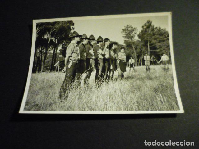 Fotografia antiga: BOY SCOUTS EXPLORADORES ESCULTISMO ANTIGUA FOTOGRAFIA 7,5 X 10,5 CM