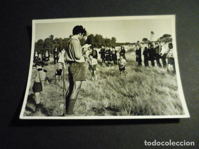 Fotografia antiga: BOY SCOUTS EXPLORADORES ESCULTISMO ANTIGUA FOTOGRAFIA 7,5 X 10,5 CM