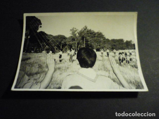 Fotografia antiga: BOY SCOUTS EXPLORADORES ESCULTISMO ANTIGUA FOTOGRAFIA 7,5 X 10,5 CM