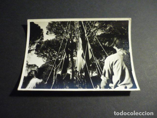 Fotografia antica: BOY SCOUTS EXPLORADORES ESCULTISMO ANTIGUA FOTOGRAFIA 7,5 X 10,5 CM