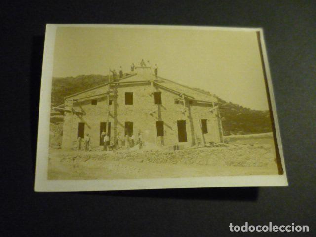 Fotografia antiga: COLLADO MEDIANO MADRID CASA GUARDA ANTIGUA FOTOGRAFIA 1917 9 X 12 CM