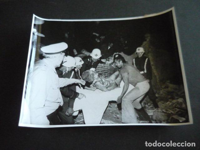 Antique Photography: MADRID EXPLOSION DE GAS COLONIA DE EL VISO ANTIGUA FOTOGRAFIA ORIGINAL 18 X 24 CM