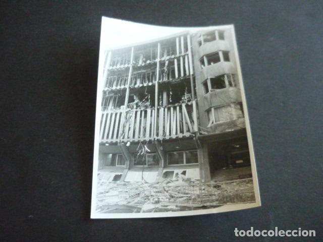 Alte Fotografie: MADRID TELEFONICA RIOS ROSAS ATENTADO TERRORISTA ANTIGUA FOTOGRAFIA ORIGINAL 13 X 18 CM
