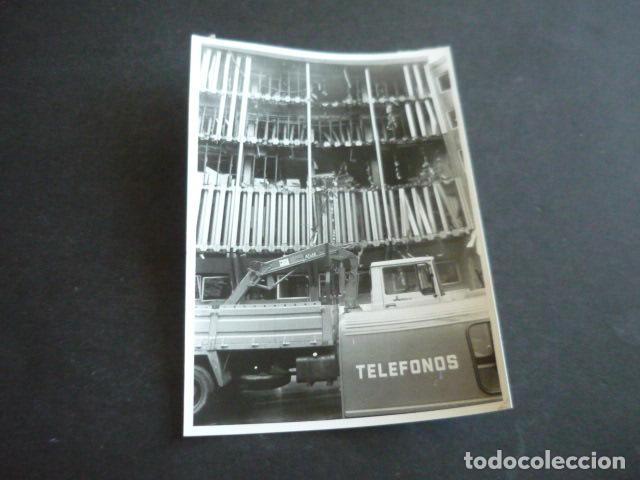 Antique Photography: MADRID TELEFONICA RIOS ROSAS ATENTADO TERRORISTA ANTIGUA FOTOGRAFIA ORIGINAL 13 X 18 CM