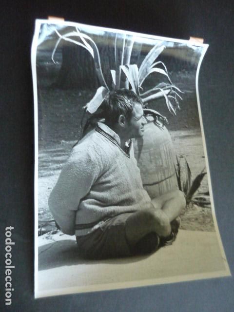 Antique Photography: VERGEL ALICANTE LA BALSA CENTRO PSIQUIATRICO DISCAPACITADOS ANTIGUA FOTOGRAFIA ORIGINAL 24 X 18 CM