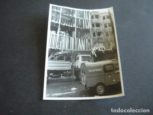Antique Photography: MADRID TELEFONICA RIOS ROSAS ATENTADO TERRORISTA ANTIGUA FOTOGRAFIA ORIGINAL 13 X 18 CM
