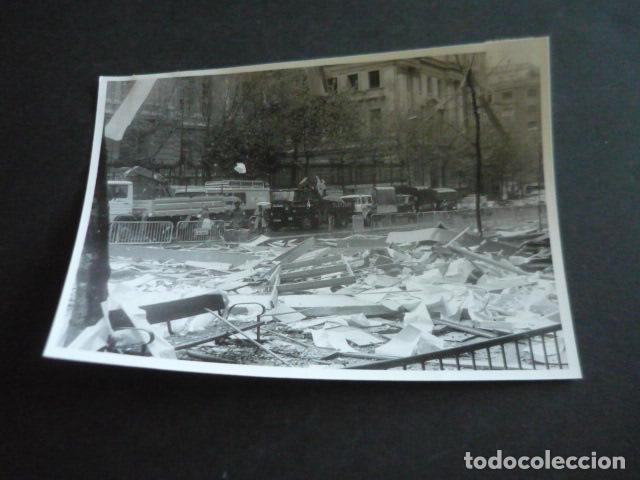 Photographie ancienne: MADRID TELEFONICA RIOS ROSAS ATENTADO TERRORISTA ANTIGUA FOTOGRAFIA ORIGINAL 13 X 18 CM