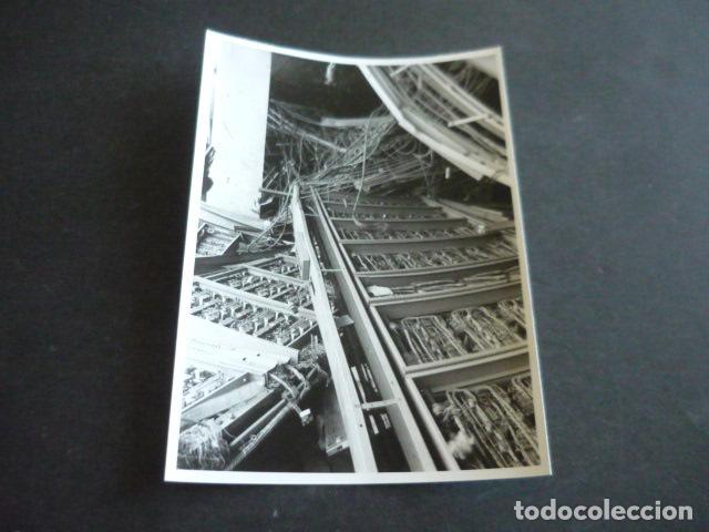 Alte Fotografie: MADRID TELEFONICA RIOS ROSAS ATENTADO TERRORISTA ANTIGUA FOTOGRAFIA ORIGINAL 13 X 18 CM