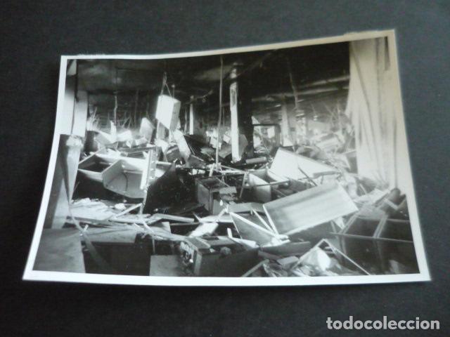 Fotograf&iacute;a antigua: MADRID TELEFONICA RIOS ROSAS ATENTADO TERRORISTA ANTIGUA FOTOGRAFIA ORIGINAL 13 X 18 CM