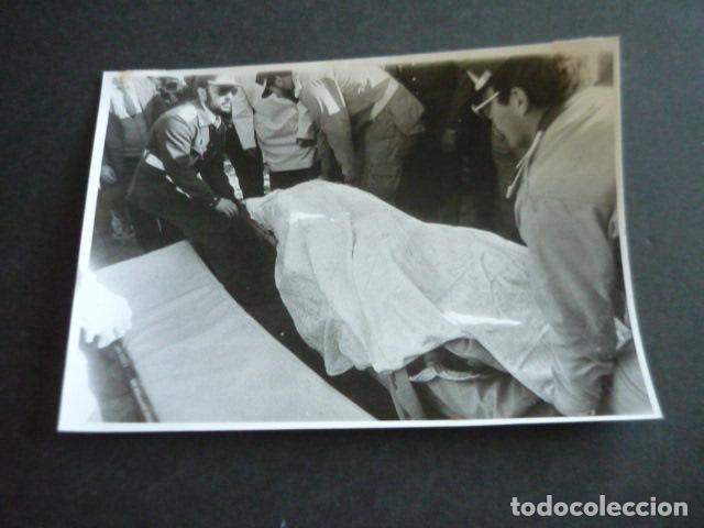 Alte Fotografie: MIRAFLORES DE LA SIERRA MADRID ACCIDENTE FERROVIARIO ANTIGUA FOTOGRAFIA ORIGINAL 13 X 18 CM