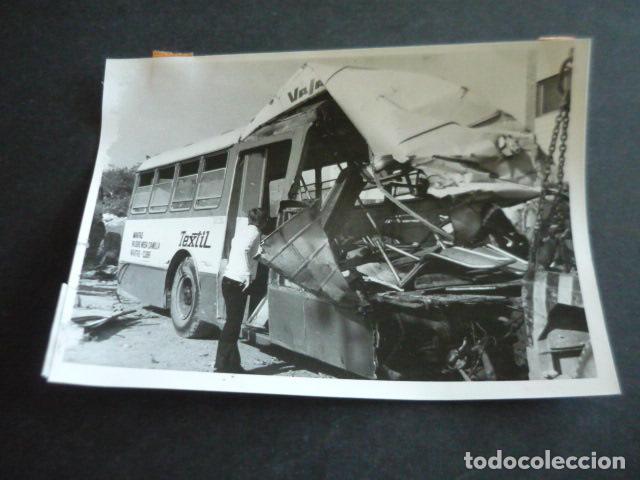 Alte Fotografie: CHIRIVELLA VALENCIA ACCIDENTE FERROVIARIO ANTIGUA FOTOGRAFIA ORIGINAL 13 X 18 CM