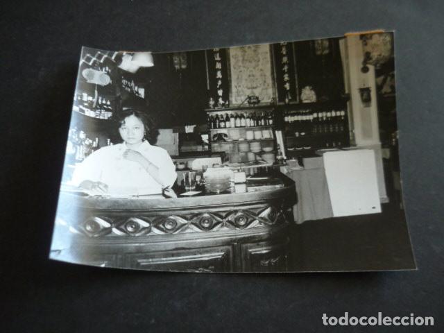 Antique Photography: MADRID RESTAURANTE CHINO LA CASA DE PIEDRA CALLE VALVERDE ANTIGUA FOTOGRAFIA ORIGINAL 13 X 18 CM