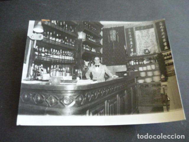 Fotograf&iacute;a antigua: MADRID RESTAURANTE CHINO LA CASA DE PIEDRA CALLE VALVERDE ANTIGUA FOTOGRAFIA ORIGINAL 24 X 18 CM