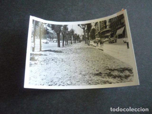 Antique Photography: MADRID PASEO DE RECOLETOS ANTIGUA FOTOGRAFIA ORIGINAL 9 X 13 CM
