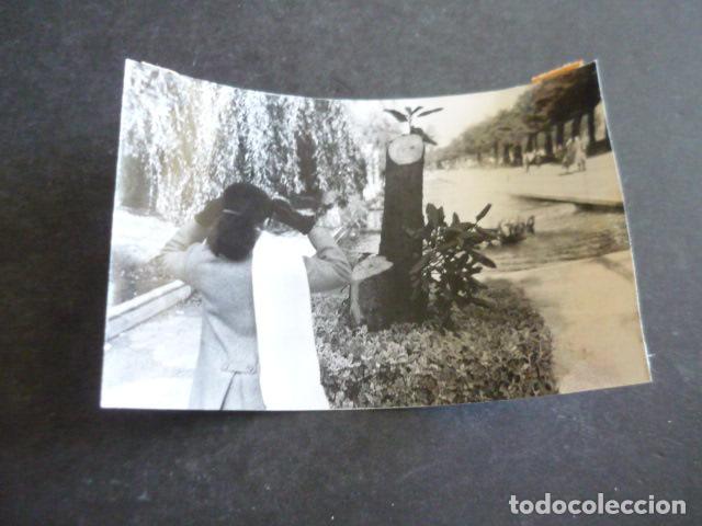 Fotograf&iacute;a antigua: MADRID PASEO DE RECOLETOS ANTIGUA FOTOGRAFIA ORIGINAL 9 X 13 CM