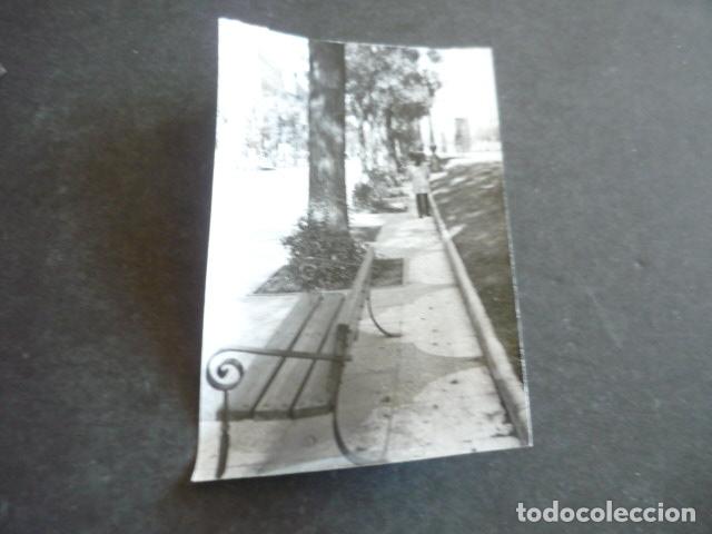 Antique Photography: MADRID PASEO DE RECOLETOS ANTIGUA FOTOGRAFIA ORIGINAL 9 X 13 CM