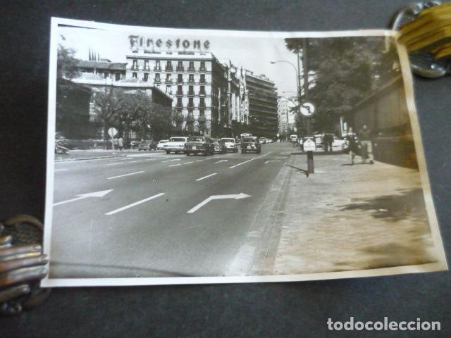 Alte Fotografie: MADRID CALLE DE O&acute;DONELL ANTIGUA FOTOGRAFIA ORIGINAL 18 X 13 CM