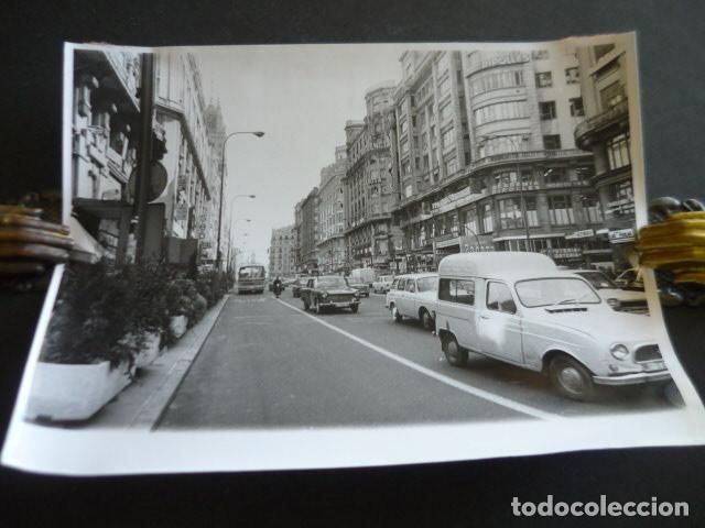 Photographie ancienne: MADRID GRAN VIA ANTIGUA FOTOGRAFIA ORIGINAL 18 X 24 CM
