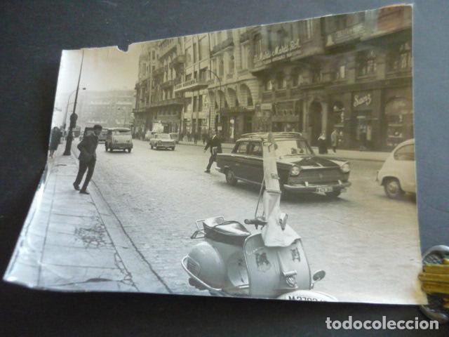 Photographie ancienne: MADRID GRAN VIA ANTIGUA FOTOGRAFIA ORIGINAL 18 X 24 CM