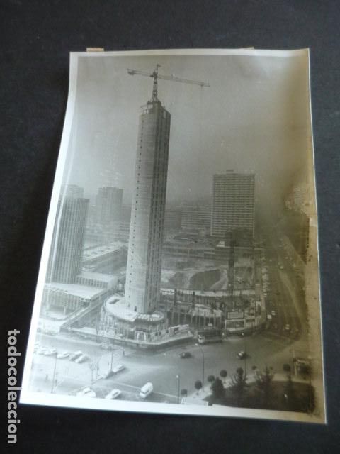 Photographie ancienne: MADRID PASEO DE LA CASTELLANA ANTIGUA FOTOGRAFIA ORIGINAL 18 X 13 CM