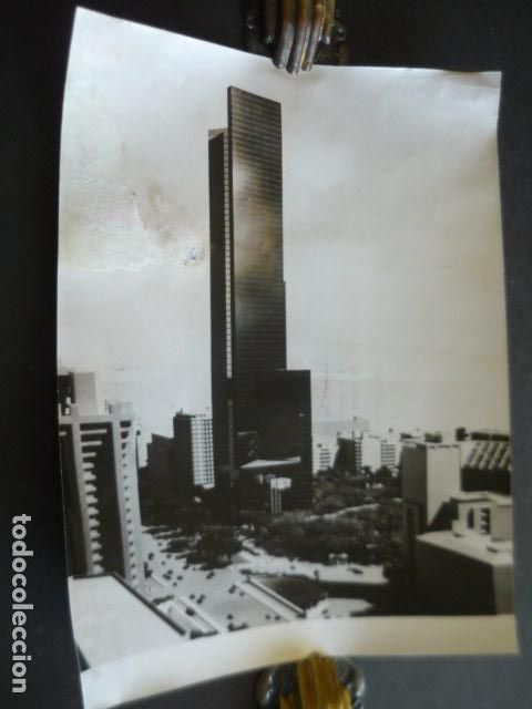 Antique Photography: MADRID PROYECTO RASCACIELOS EN PASEO DE LA CASTELLANA ANTIGUA FOTOGRAFIA ORIGINAL 18 X 24 CM