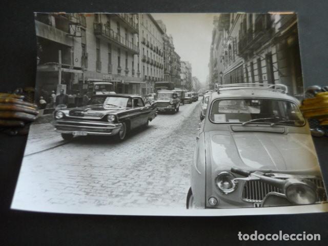 Photographie ancienne: MADRID CALLE CLAUDIO COELLO ANTIGUA FOTOGRAFIA ORIGINAL 18 X 24 CM