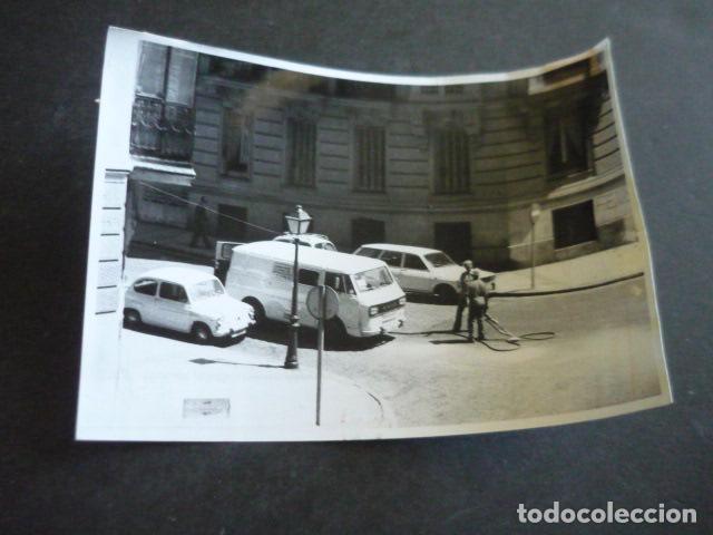 Photographie ancienne: MADRID CALLE DE COVARRUBIAS SERVICIO ELECTRICO ANTIGUA FOTOGRAFIA ORIGINAL 18 X 13 CM