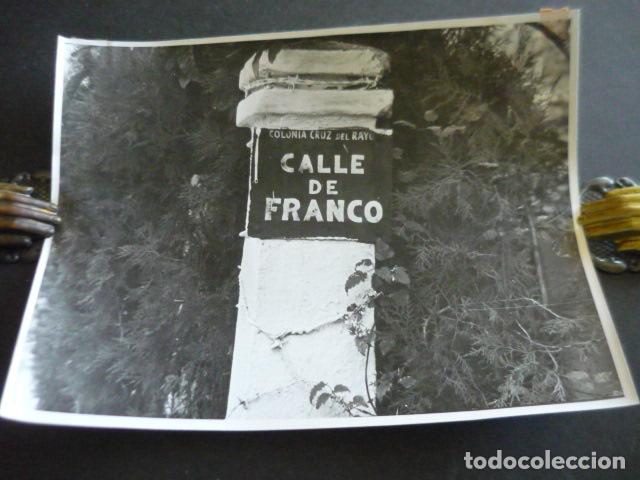Fotograf&iacute;a antigua: MADRID CALLE DE FRANCO ANTIGUA FOTOGRAFIA ORIGINAL 18 X 24 CM