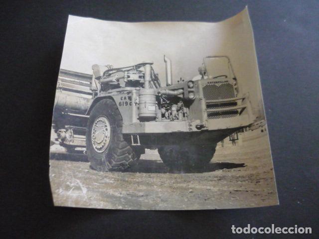 Antique Photography: MOTOTRAILLA 619 JOHNSON ANTIGUA FOTOGRAFIA ORIGINAL 18 X 18 CM