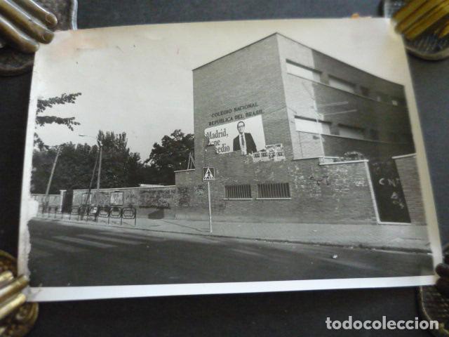 Antique Photography: MADRID BARRIO DE SAN FERMIN ANTIGUA FOTOGRAFIA ORIGINAL 18 X 12 CM
