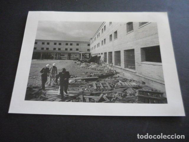 Photographie ancienne: NANCLARES DE OCA ALAVA CONSTRUCCIONES PRISION ANTIGUA FOTOGRAFIA ORIGINAL 24 X 18 CM