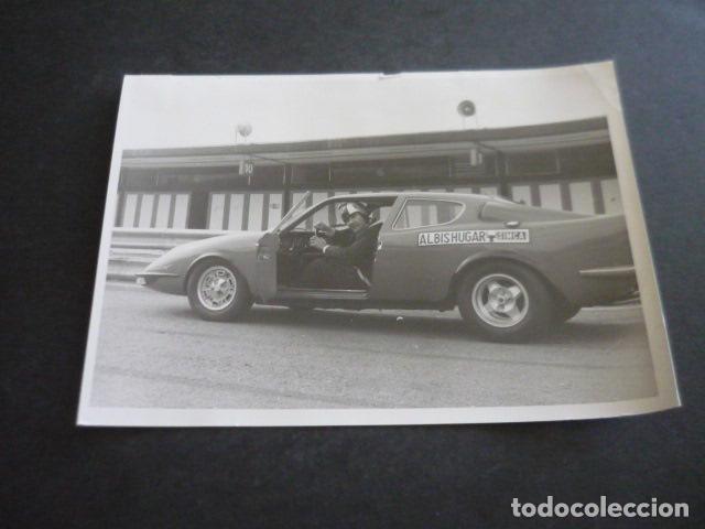 Photographie ancienne: RAFAEL ESCAMILLA PERIODISTA AUTOMOVILISMO ANTIGUA FOTOGRAFIA ORIGINAL 18 X 13 CM