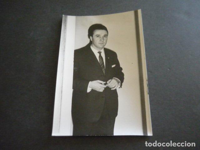 Fotografia antiga: RAFAEL ESCAMILLA PERIODISTA AUTOMOVILISMO ANTIGUA FOTOGRAFIA ORIGINAL 12 X 8.5 CM