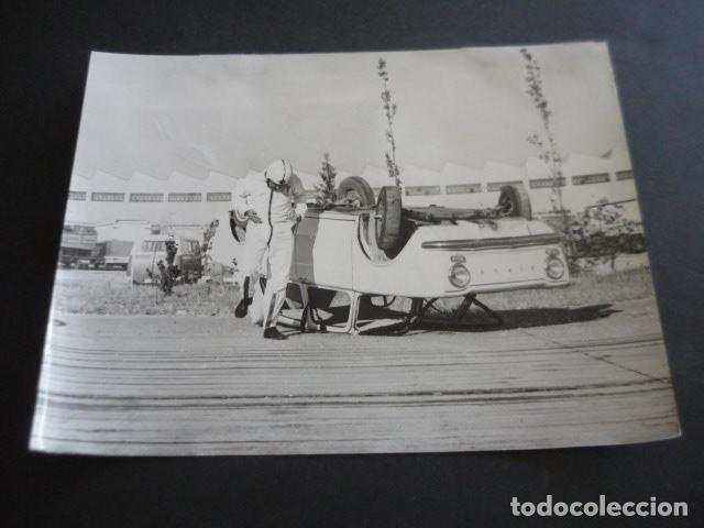 Fotografia antica: RAFAEL ESCAMILLA PERIODISTA AUTOMOVILISMO ANTIGUA FOTOGRAFIA ORIGINAL 18 X 24 CM