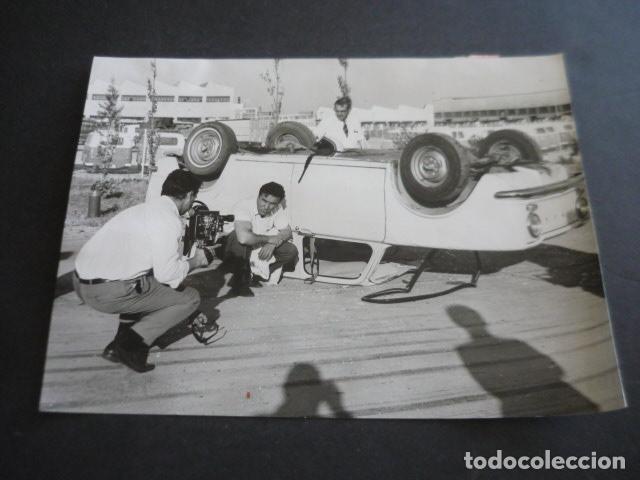 Fotografia antica: RAFAEL ESCAMILLA PERIODISTA AUTOMOVILISMO ANTIGUA FOTOGRAFIA ORIGINAL 18 X 24 CM