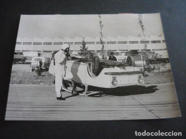 Fotografia antica: RAFAEL ESCAMILLA PERIODISTA AUTOMOVILISMO ANTIGUA FOTOGRAFIA ORIGINAL 18 X 24 CM