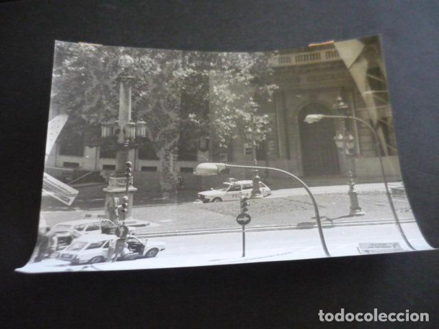Fotografia antica: BARCELONA ASALTO AL BANCO CENTRAL ANTIGUA FOTOGRAFIA ORIGINAL 24 X 18 CM