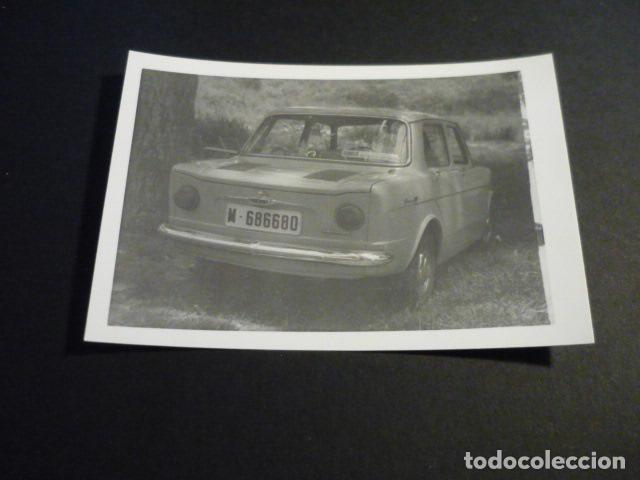 Fotografia antiga: AUTOMOVIL SIMCA 1000 ANTIGUA FOTOGRAFIA 7,5 X 10,5 CM
