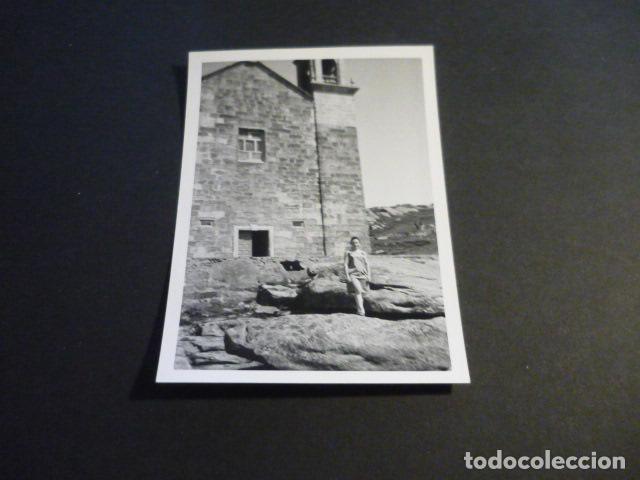 Alte Fotografie: MUXIA LA CORU&Ntilde;A ANTIGUA FOTOGRAFIA 7,5 X 10,5 CM