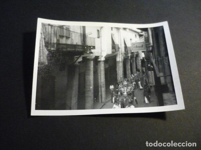 Fotografia antica: MORELLA CASTELLON PROCESION ANTIGUA FOTOGRAFIA 7,5 X 10,5 CM